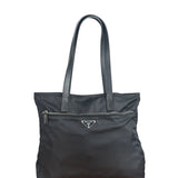 Prada Black Nylon Tote Bag