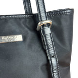 Burberry Vintage Blue Label Nylon Bucket Tote Bag