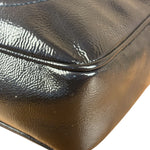 Gucci Glossy Grey Patent Leather Soho Disco Crossbody Bag