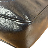 Gucci Glossy Grey Patent Leather Soho Disco Crossbody Bag