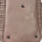 Burberry Purple Leather Ruffled Lowery Bag