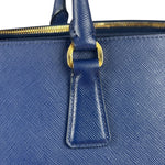 Prada Blue Galleria Saffiano Leather Tote