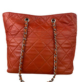Chanel Quilted Lambskin In The Business North/South Tote 2010