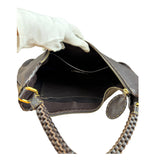 Fendi Brown Selleria Leather Hobo Bag