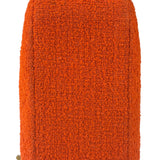 Chanel Vintage Red Quilted Tweed Shoulder Bag 1994