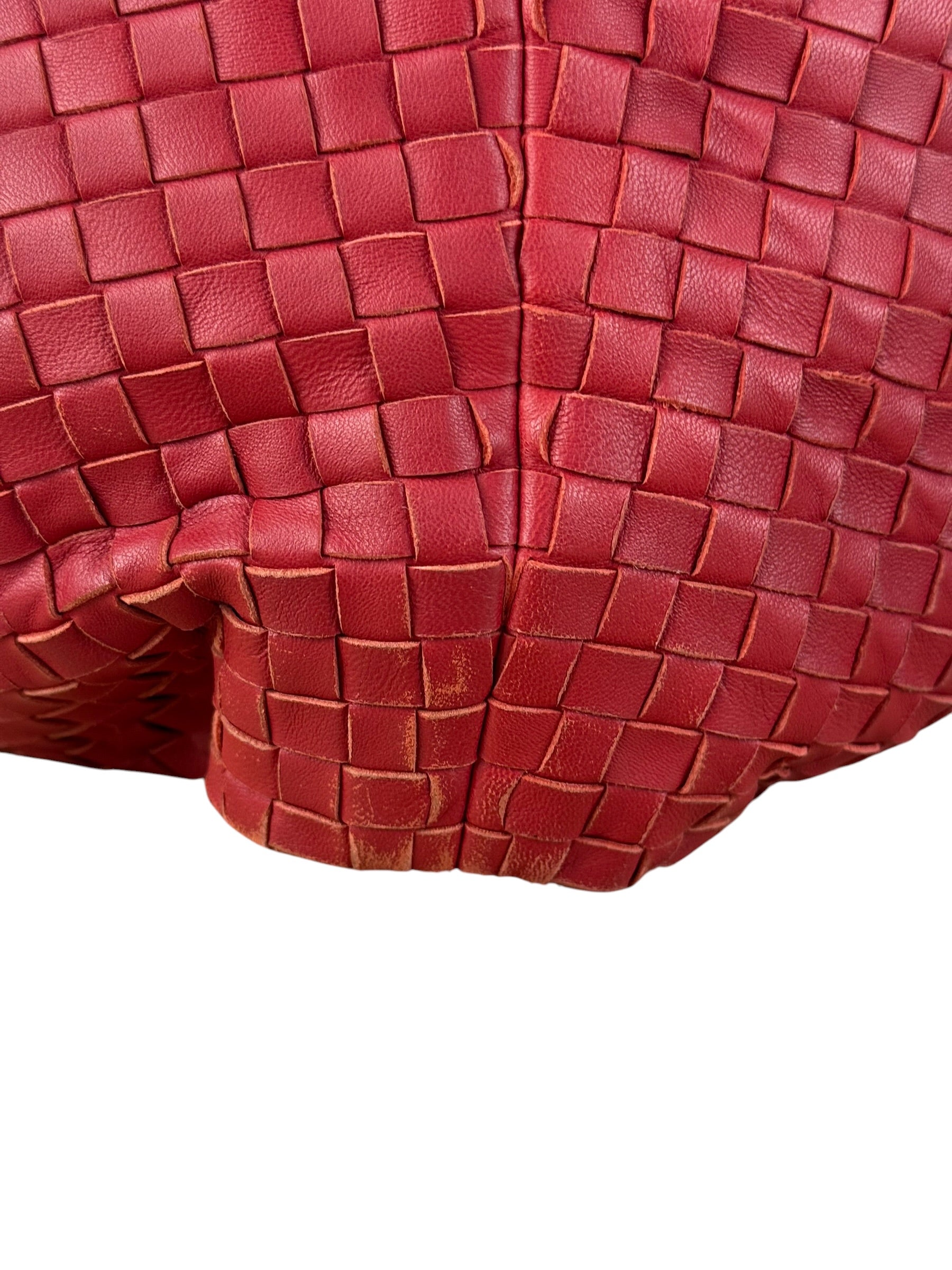 Bottega Veneta Brown Intrecciato Shoulder Bag