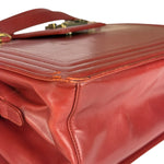 Chanel Red Leather Large Jetsetter Boy 2Way Handbag 2011