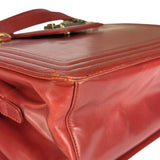 Chanel Red Leather Large Jetsetter Boy 2Way Handbag 2011