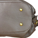 Louis Vuitton Brown Leather Mahina Hobo Bag
