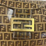Fendi Vintage FF Canvas PVC Baguette