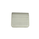Balenciaga White Leather Cash Mini Wallet