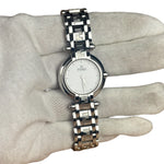 Fendi White Dial Stainless Steel Bracelet Wristwatch