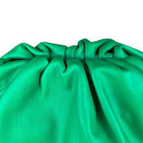 Bottega Veneta Green Large Pouch Clutch