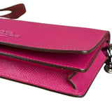 Coach Pink Hayden Foldover Crossbody Chain Bag