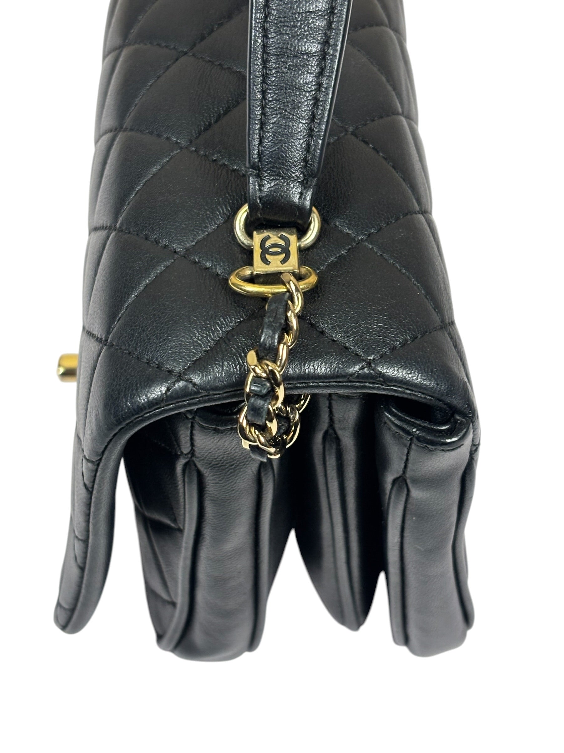 Chanel Black Quilted Leather Mini Citizen Chic Flap Bag 2018