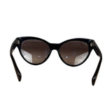 Prada Vintage Black Cat Eye Sunglasses