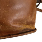 Coach Vintage Brown Leather Legacy Zip Crossbody Bag