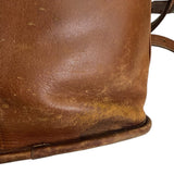 Coach Vintage Brown Leather Legacy Zip Crossbody Bag