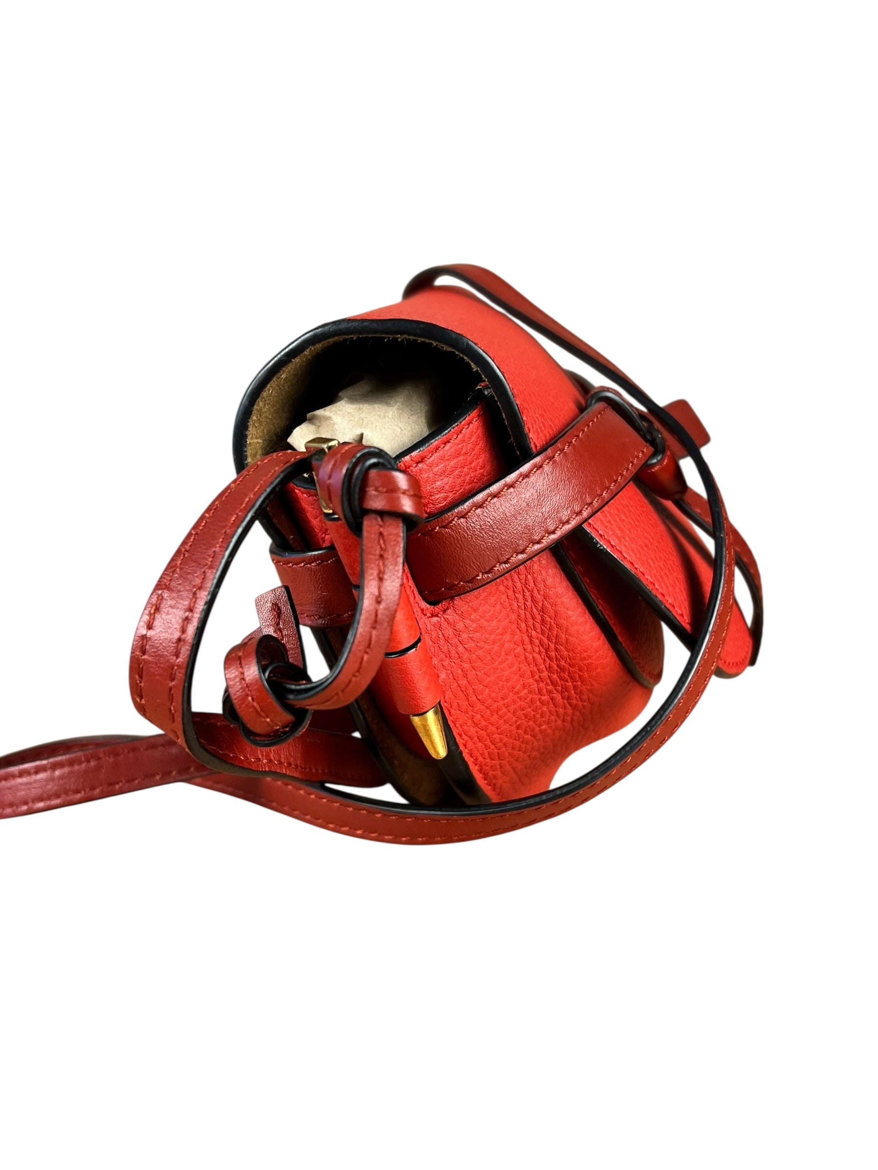 Loewe Mini Gate Crossbody Bag Red