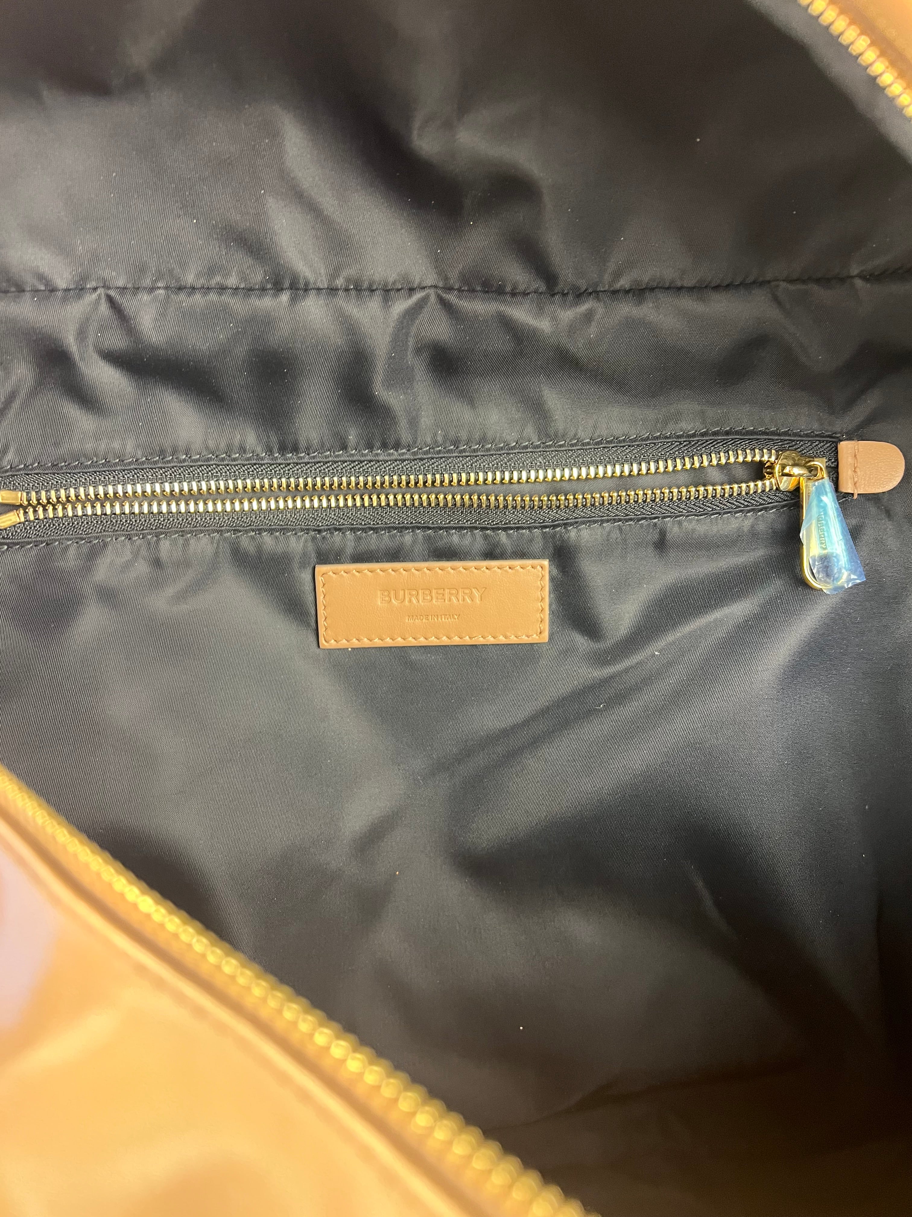 Beige Burberry Horseferry Large Beltbag