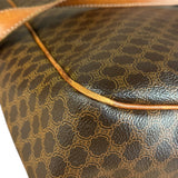 Celine Vintage Macadam Canvas Shoulder Tote