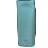 Coach Teal Blue Ellis Boxy Cosmetic Pouch