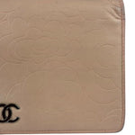 Chanel Light Pink Camila Leather Long Wallet