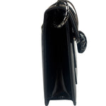 Bvlgari Black Patent Leather Small Serpenti Crossbody Bag