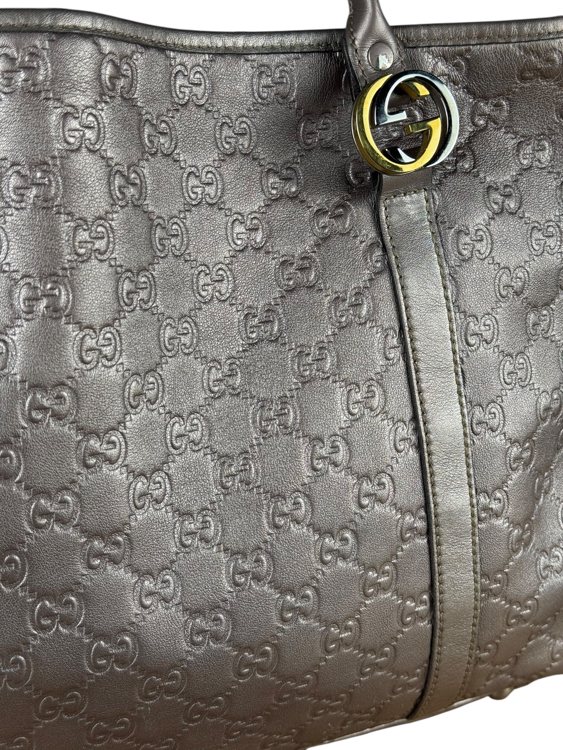 Gucci GG Metallic Shoulder Tote