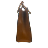 Gucci Peanut Brown Leather Diana Medium Tote