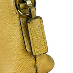 Celine Yellow Leather Dome 2Way Handbag