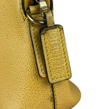 Celine Yellow Leather Dome 2Way Handbag