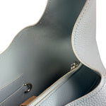 Marc Jacobs Light Blue Pebbled Leather The Sac Bag