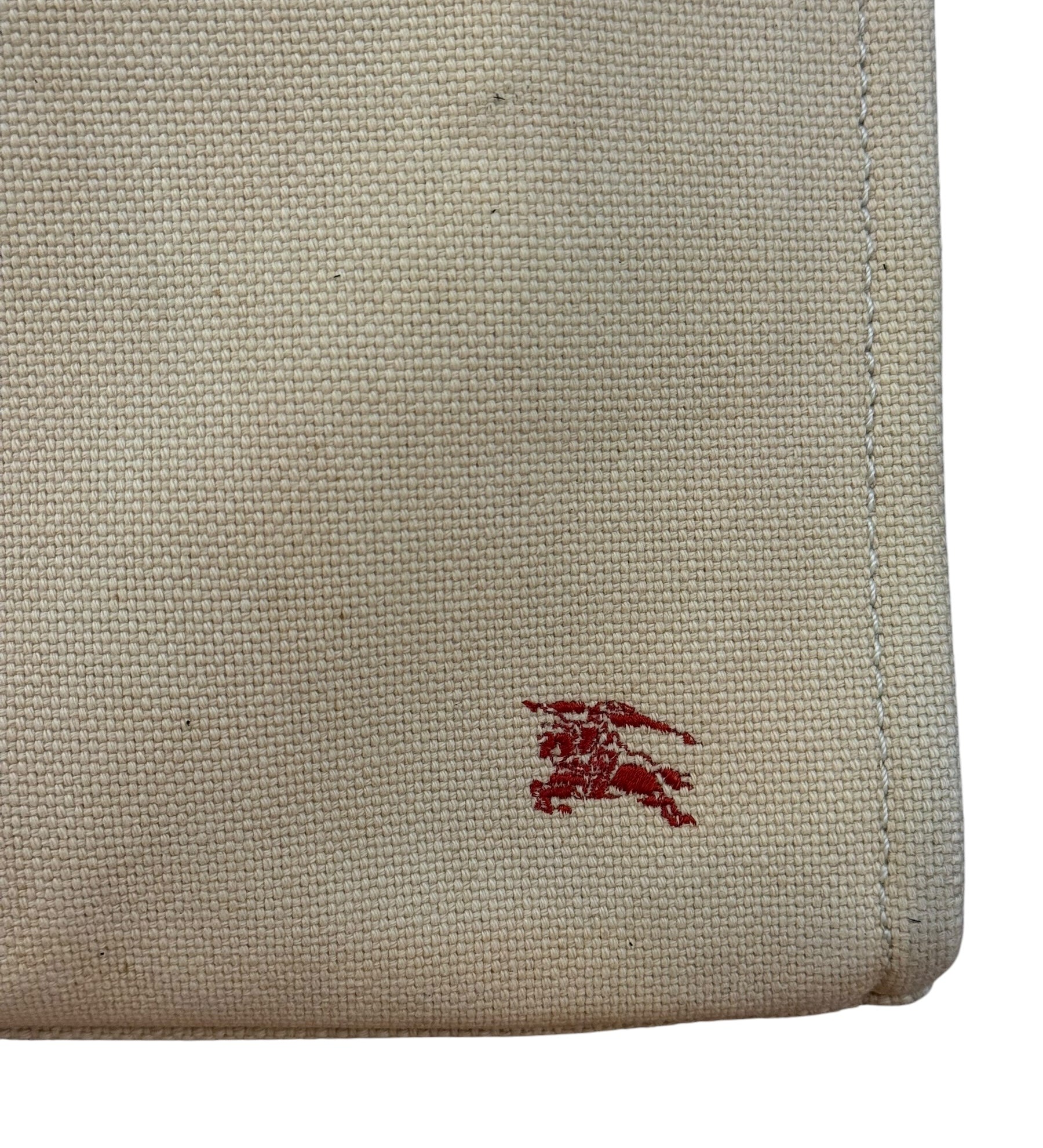 Burberry Blue Label Canvas and Leather Tote