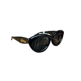Loewe Black Inflated Cat-Eyes Sunglasses