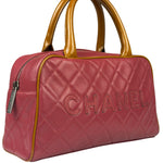 Chanel Small Quilted Bowler Bag 2013