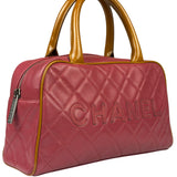 Chanel Small Quilted Bowler Bag 2013