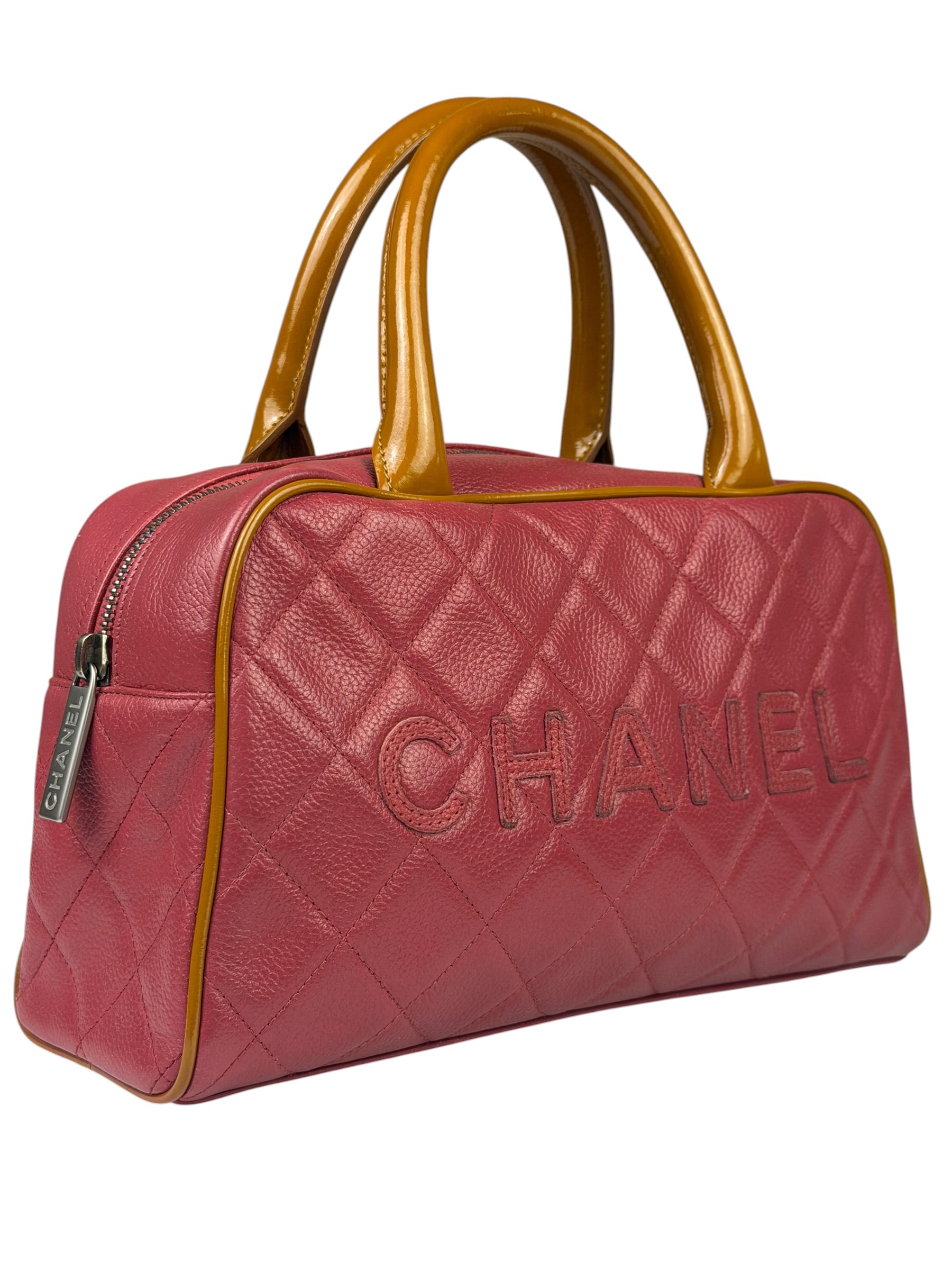 Chanel Small Quilted Bowler Bag 2013