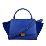 Celine Blue Trapeze Two-Way Bag