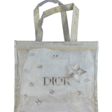 Dior Beauty Mesh Gold Shoulder Tote