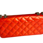 Chanel Red Metallic Evening Star Flap Bag 2008