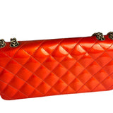 Chanel Red Metallic Evening Star Flap Bag 2008
