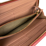 Chloe Pink Leather Envelope Long Wallet
