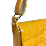 Chanel Vintage East West Patent Flap Bag