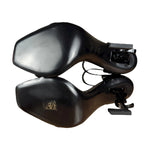 Saint Laurent Glossy Black Logo Heels