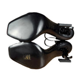 Saint Laurent Glossy Black Logo Heels