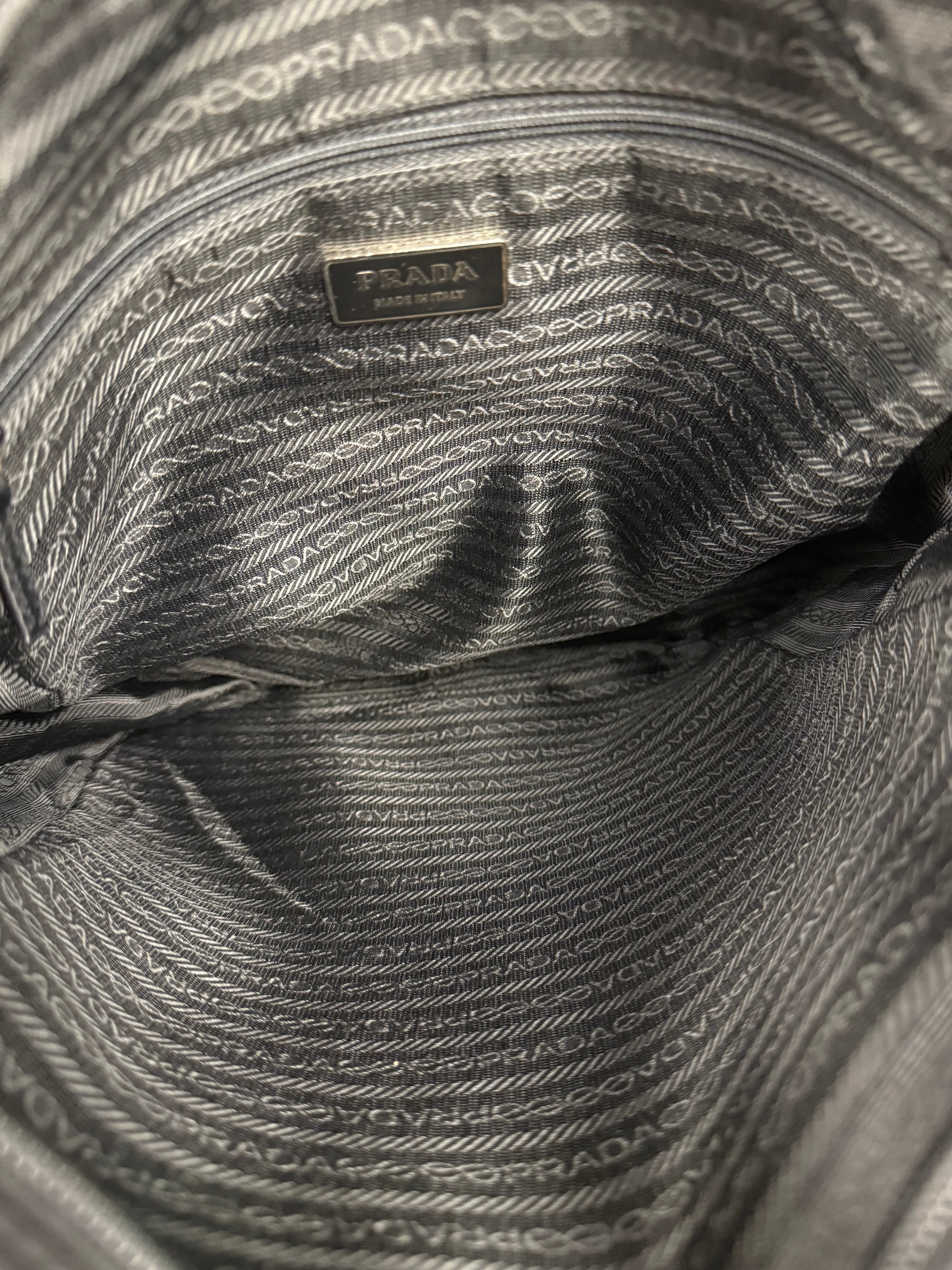 Prada Nylon Black Crossbody Bag