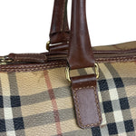 Burberry Vintage Haymarkert House Mini Boston Handbag