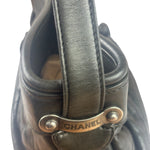 Chanel Grey Quilted Leather Tote Bag 2006