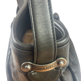 Chanel Grey Quilted Leather Tote Bag 2006